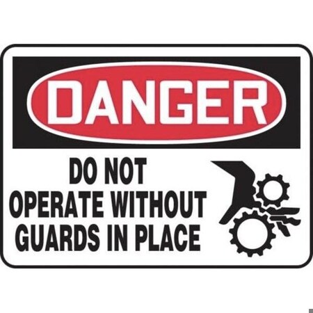 Accuform OSHA DANGER SAFETY SIGN DO NOT MEQM025VA MEQM025VA
